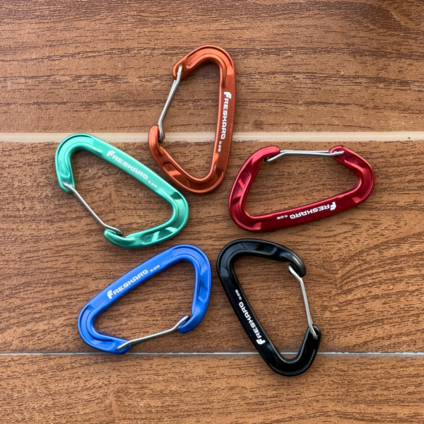 15kn wiregate carabiner all colours