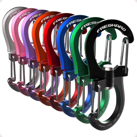 FresKaro 1kn 360degree carabiner