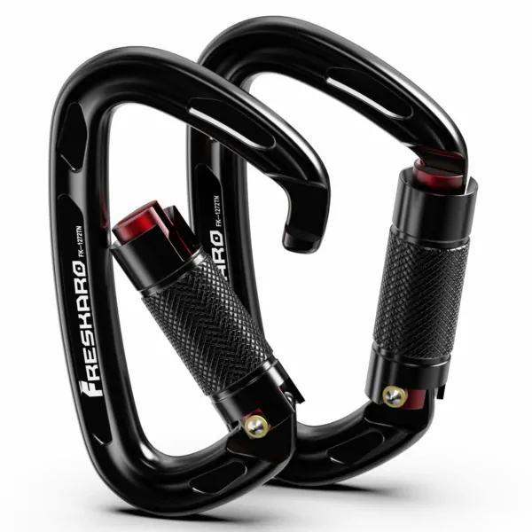 FresKaro two climbing carabiners