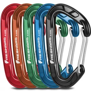 3kn carabiner 5 pack all colours