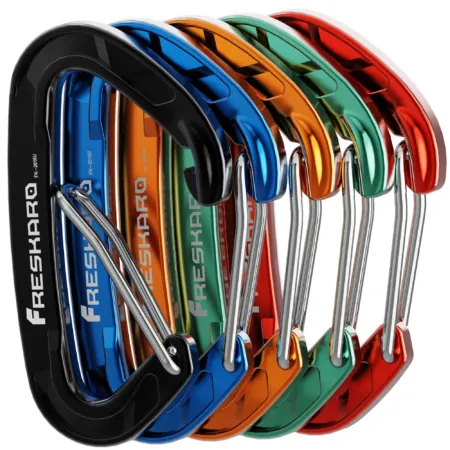 15kN Wiregate carabiber colour selection