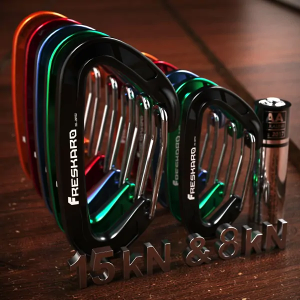 15kn carabiner compared to 8kn